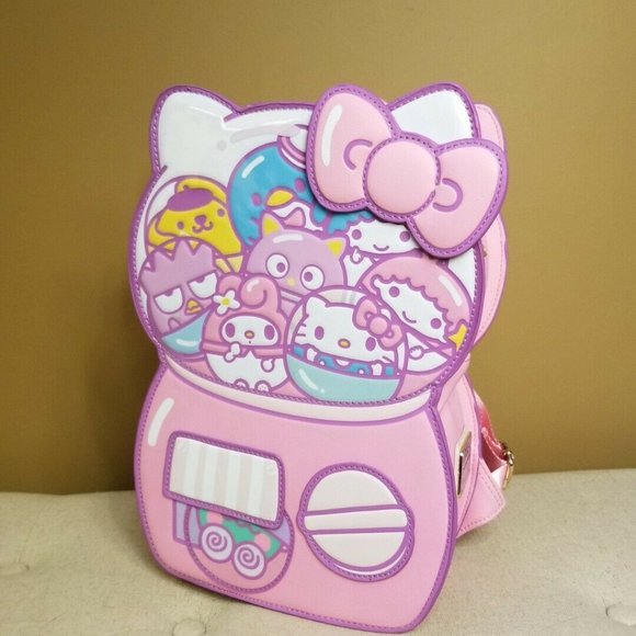 Loungefly Sanrio Hello Kitty & Friends GumBall Kawaii Machine Backpack N… - Picture 8 of 12